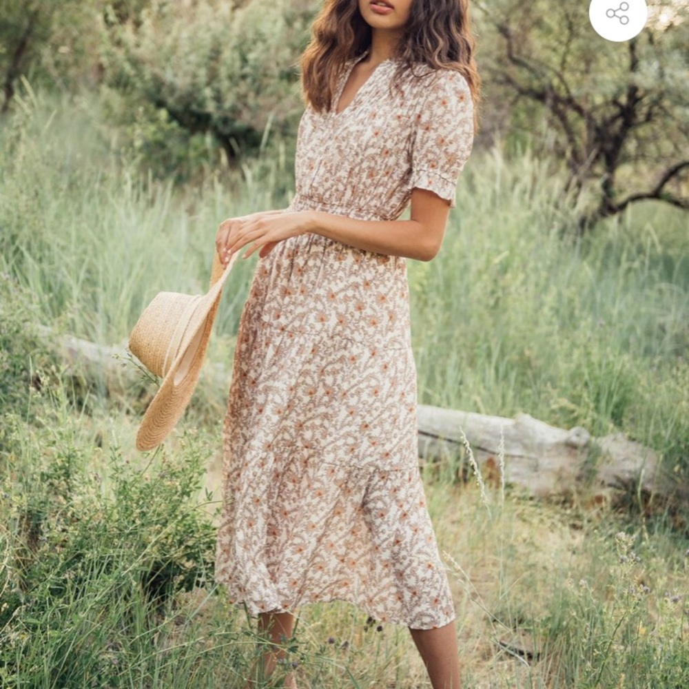 Celine floral dress